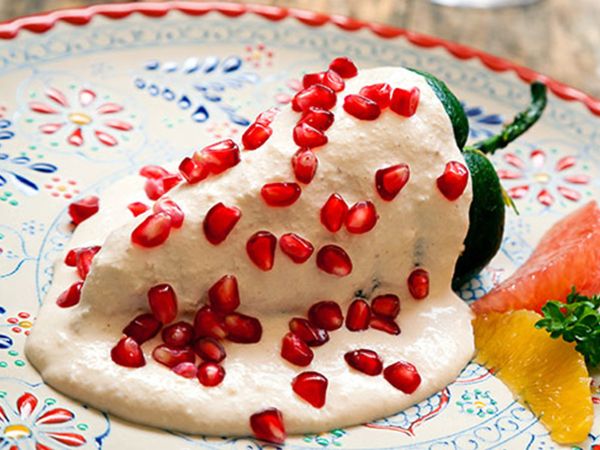 Chiles en Nogada Puebla