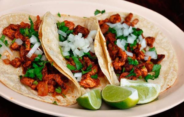 Mexican tacos al pastor