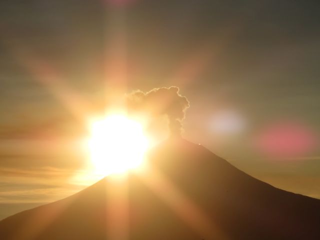 10 Hermosas Fotos del Volcán Popocatépetl
